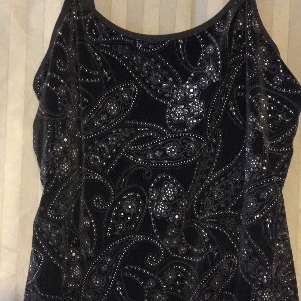 Chico's Black Womans Shell - image 2